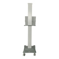 Medical mobile chest x ray stand bucky stand xray chest stand for Install flat panel detector